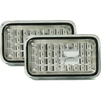 Кристални мигачи за калник за Golf 2 / Audi 80 / 100 - хром