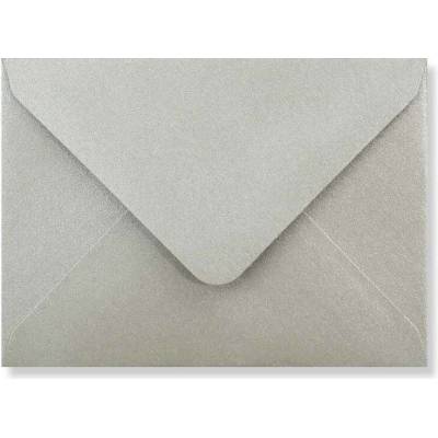 Envelopes Ltd. Barevná obálka C7 stříbrná perleť ,balení 50 ks 472799