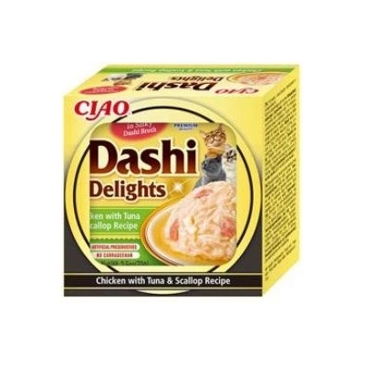 Inaba Dashi Delights kuře, tuňák a hřebenatka 70 g