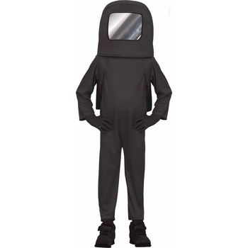 Image 1 of Fiestas Guirca Детски костюм - Among Us черен Размер - деца: L: 129-137 см