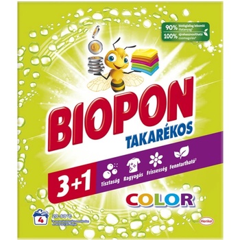 Biopon 3+1 Color prací prášok 240g 4 PD