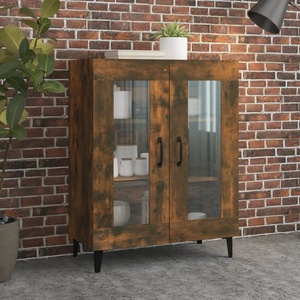 vidaXL Сайдборд, опушен дъб, 69, 5x34x90 см, инженерно дърво (817336)
