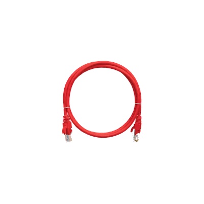 NIKOMAX Patch кабел UTP, CAT6, LSZH, 20 м, червен NMC-PC4UE55B-200-C-RD (NMC-PC4UE55B-200-C-RD)