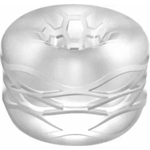 Shots Toys Еластичен мастурбатор с двоен релеф Sono №93 прозрачен