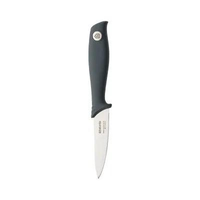 Brabantia Нож за белене Brabania Tasty+ Dark Grey, 9cm (Нож за белене Brabania Tasty+)