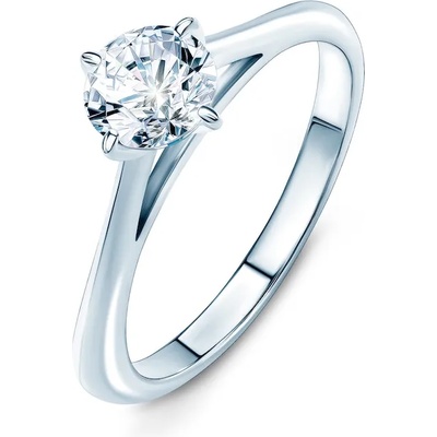 SAVICKI Годежен пръстен The Light: бяло злато, диамант