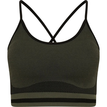 Dare 2b Don'T Sweat It Strappy Bra Low Impact Sports Womens - Duck Green