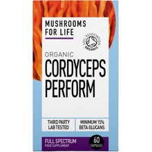 Mushrooms4Life Bio Cordyceps Perform Výkon kapsle 60 ks