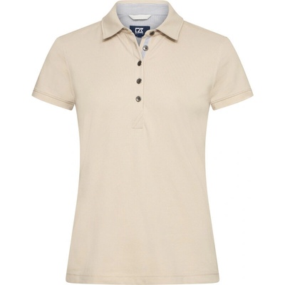 Cutter & Buck Polokošile Advantage Premium Polo W krátký rukáv dámská COT68442112500 beige