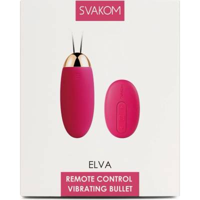 Svakom Elva Pink vibrační vajíčko Pink 18 cm