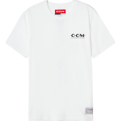 CCM 125 Anniversary SS Tee B White