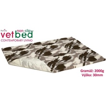 Vetbed protiskluz/Drybed Camo-poušť 100 x 75 cm 2000g,30 mm