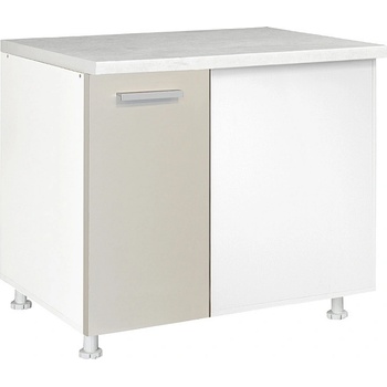 Matis Кухненски шкаф долен ъглов с една врата in du100 пясък мат