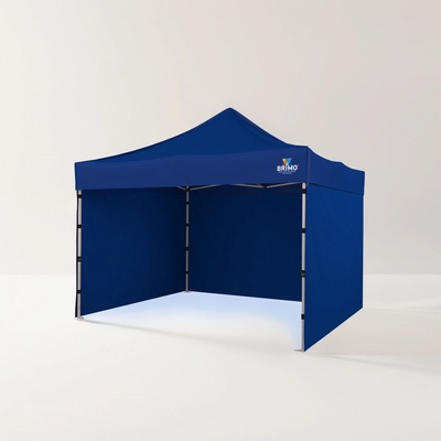 Brimo Promo stánok Super oceľový 3 x 3 m modrý