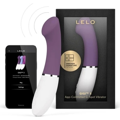 LELO Презаредим G-спот вибратор с App Lelo Gigi 3 лилав