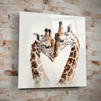 Art gift Стъклено АРТ пано - Прегръдката на джунглата