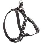 Ferplast Cricket Harness Large - Двупластов с мека подплата регулируем нагръдник за кучета с гръдна обиколка от 54.5 до 77.5 см. - черен