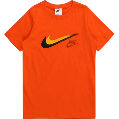 Nike Тениска оранжево, размер XS