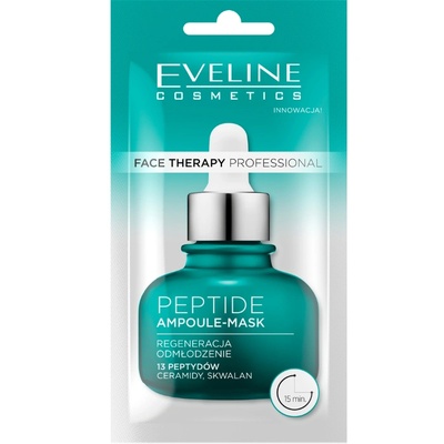 Eveline Cosmetics Face Therapy Ampoule-Mask С Пептиди Маска за лице дамски 8ml