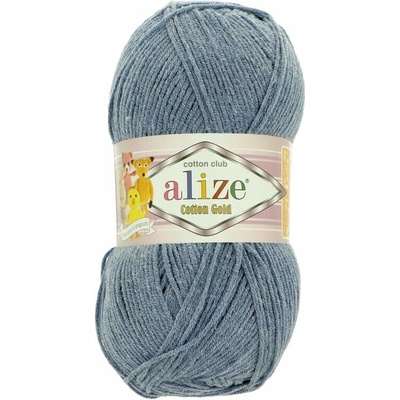 Alize Cotton Gold 962 jeansovo modrá
