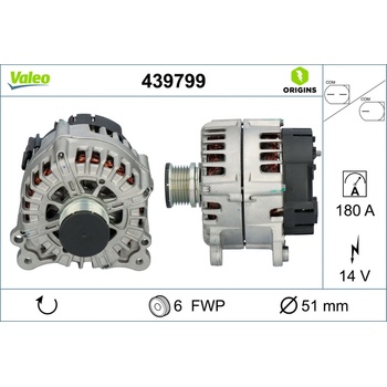 Alternátor VALEO 439799