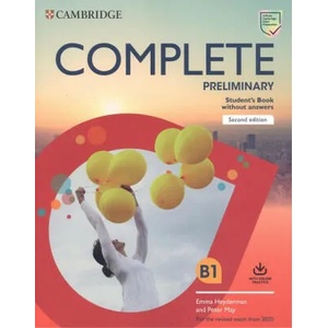 Complete Preliminary Student's Book without Answers with Online Practice (ISBN: 9781108525213)