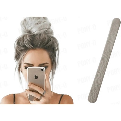 PONY-O Vlasová spona pro dokonalý drdol - BUN BARZ pro všechny typy vlasů Obsah: Šedá