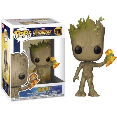 Funko POP! Avengers Groot with Stormbreaker