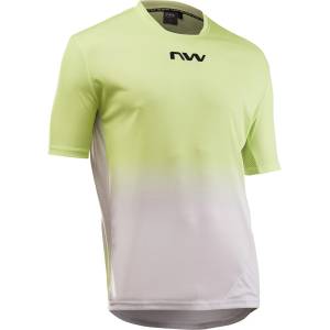 Northwave Мъжка фланелка с къс ръкав за колоездене Northwave Edge 2 Jersey Short Sleeve Cycling jersey - Cool Matcha / Light Grey (056-3144-0514)