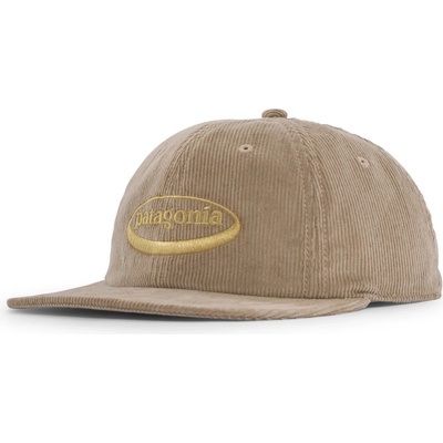 Patagonia Шапка с козирка Patagonia Corduroy Cap - 95 Oval Logo: Seabird Grey - размер One Size (204-6612-3511)