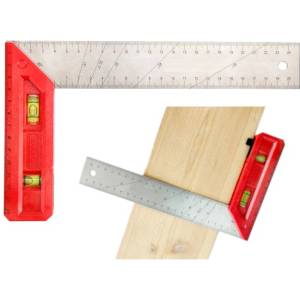 Kraft & Dele Правоъгълник с нивелир 200mm 63592 (KD10725)