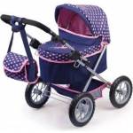 Bayer Doll Stroller Reig Trendy Royal Special Version 45 cm Blue Pink 45cm