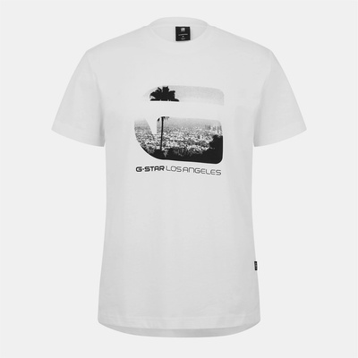 G Star Тениска G Star LA T-Shirt - White