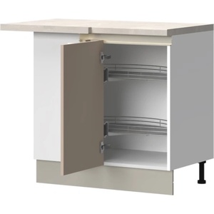  Ъглов долен шкаф - десен - с телен механизъм ½ Intempo R-UG-1KZAR/6