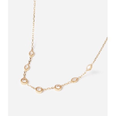ZAG Bijoux Oceľová retiazka so zirkónmi SNS27820-01WHT