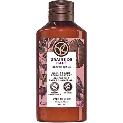 Yves Rocher Bain de Nature upokojujúci sprchový gél Coffee Beans 200 ml