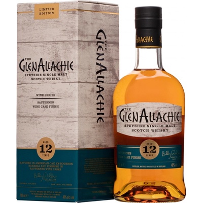 GlenAllachie Sauternes Wine Cask Finish 12y 48% 0,7 l (karton)