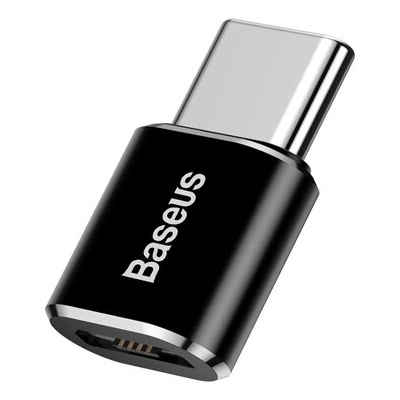 Baseus Mini adaptér Micro USB na USB-C – čierny CAMOTG-01