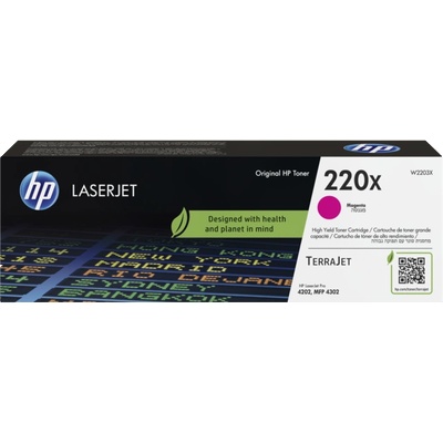 HP 220X Magenta Original LaserJet Toner Cartridge (W2203X)