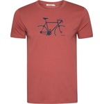 GreenBomb Мъжка тениска GreenBomb Bike Crop Guide T-Shirt - Sunset Red - размер XXL (216-8900-0115)