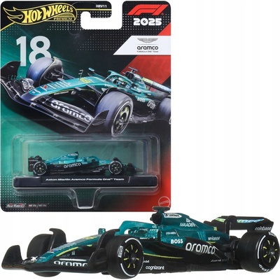 Mattel Hot Wheels F1 Lance Stroll Aston Martin