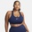 Nike Swoosh Women's Medium-Support 1-Piece Pad Sports Bra - Midnight Navy