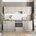 Halmar VIVIAN 240 - кухня в цвят кашмир с орехов плот (VIVIAN240/kitchen/1)