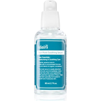 Image 1 of Dear, Klairs Rich Moist Soothing Serum успокояващ серум за лице с хидратиращ ефект 80ml
