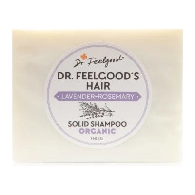 Dr. Feelgood organický tuhý šampon Lavender & Rosemary 100 g