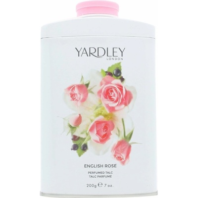 Yardley Parfumovaný telový púder Yardley English Rose 200 g