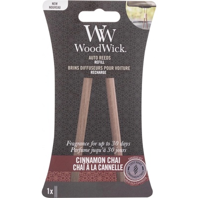 Woodwick Cinnamon Chai - náhradní tyčinky