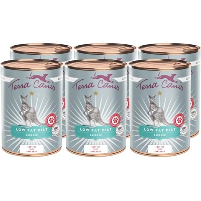 Terra Canis Low Fat Kangaroo 6 x 400 g