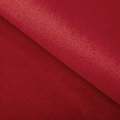 Zamatová látka Velvet Prémium SVP-038 Sýto červená - šírka 280 cm