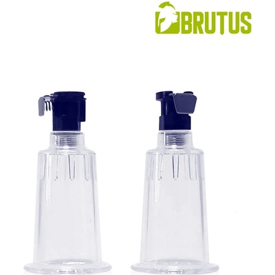 Brutus Get Bigger Premium Nipple Cylinders - cylindry na bradavky k vakuovým pumpám 2 ks